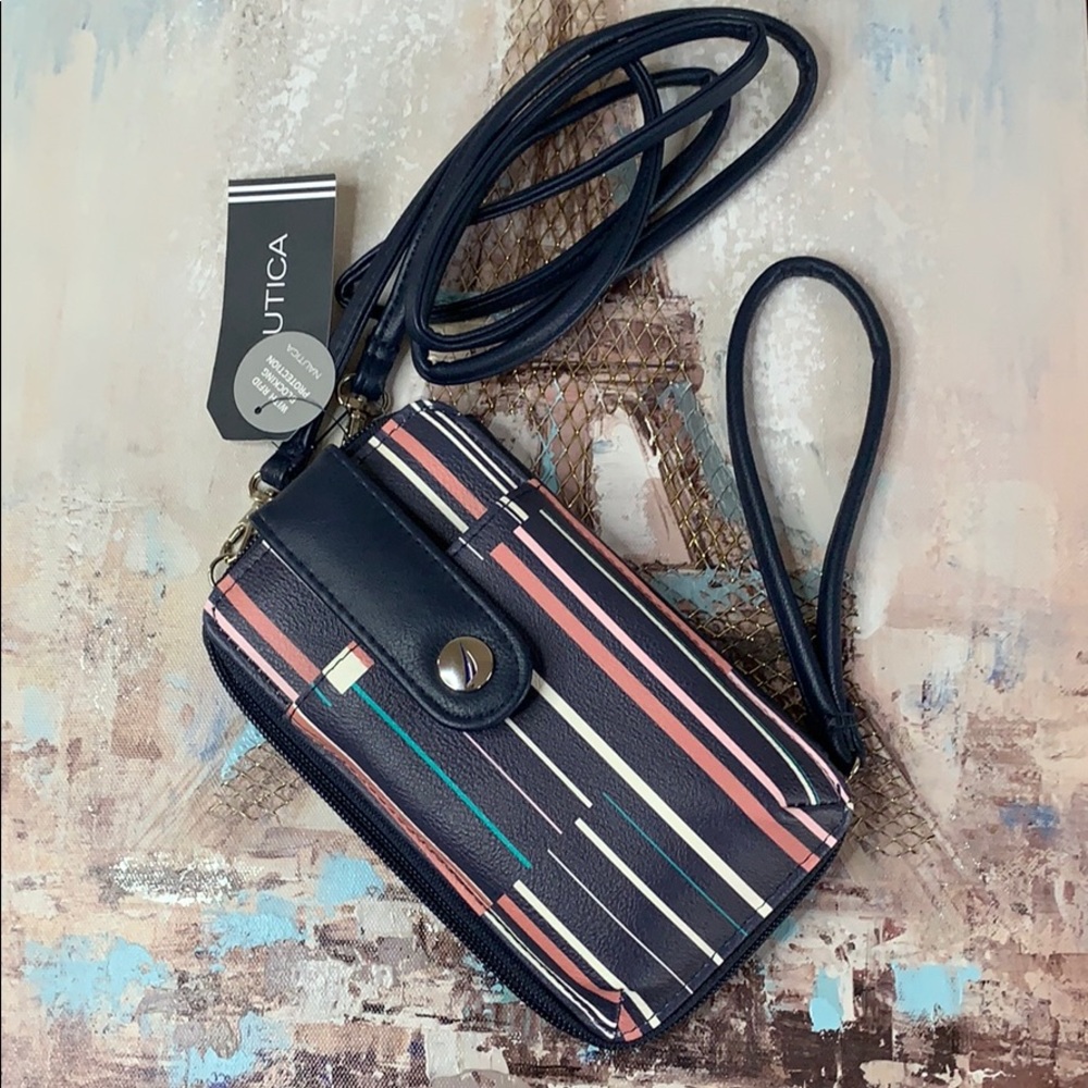 🛍⚓️NAUTICA wallet w/ RFID blocking